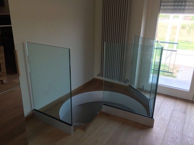 Parapetto in vetro 2