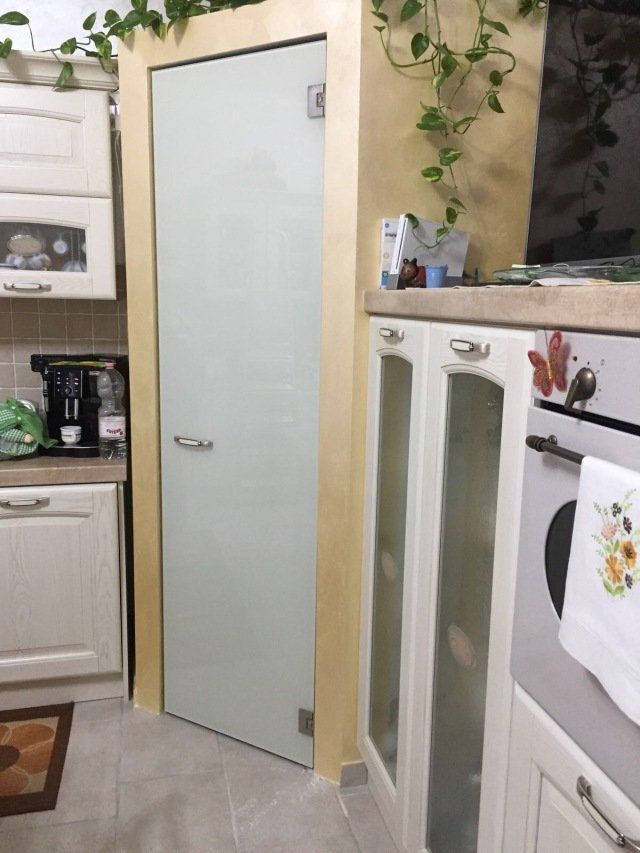 Porta cucina in vetro